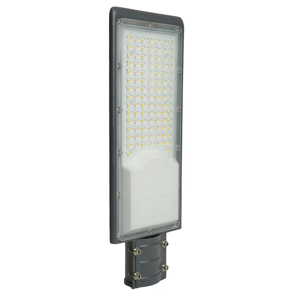 FERON Светодиодный уличный консольный светильник SP3033 100W 6400K 230V, серый 32578 FERON Светодиодный уличный консольный светильник SP3033 100W 6400K 230V, серый 32578