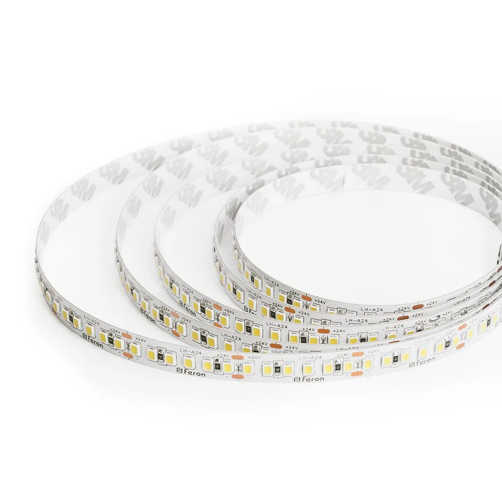 FERON Светодиодная LED лента LS502, 180SMD(2835)/м 16Вт/м 24V 5000*10*1.22мм 6000К IP20 FERON Светодиодная LED лента LS502, 180SMD(2835)/м 16Вт/м 24V 5000*10*1.22мм 6000К IP20