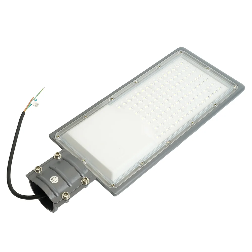 FERON Светодиодный уличный консольный светильник SP3034 80W 6400K 230V, серый 41580 FERON Светодиодный уличный консольный светильник SP3034 80W 6400K 230V, серый 41580