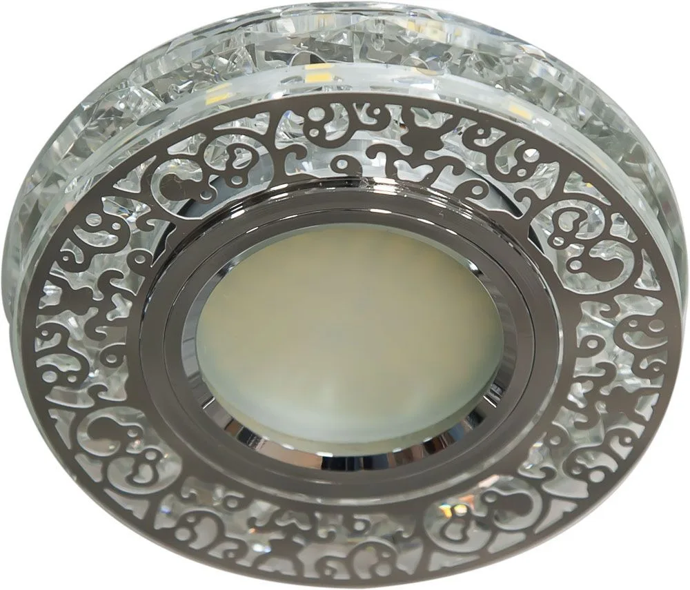 FERON Светильник встраиваемый с белой LED подсветкой C1010MO потолочный MR16 G5.3 прозрачный FERON Светильник встраиваемый с белой LED подсветкой C1010MO потолочный MR16 G5.3 прозрачный
