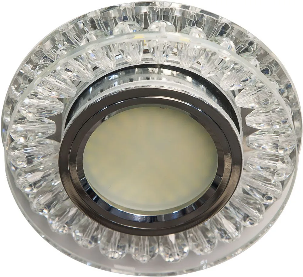 FERON Светильник встраиваемый с белой LED подсветкой C1015MO потолочный MR16 G5.3 прозрачный FERON Светильник встраиваемый с белой LED подсветкой C1015MO потолочный MR16 G5.3 прозрачный