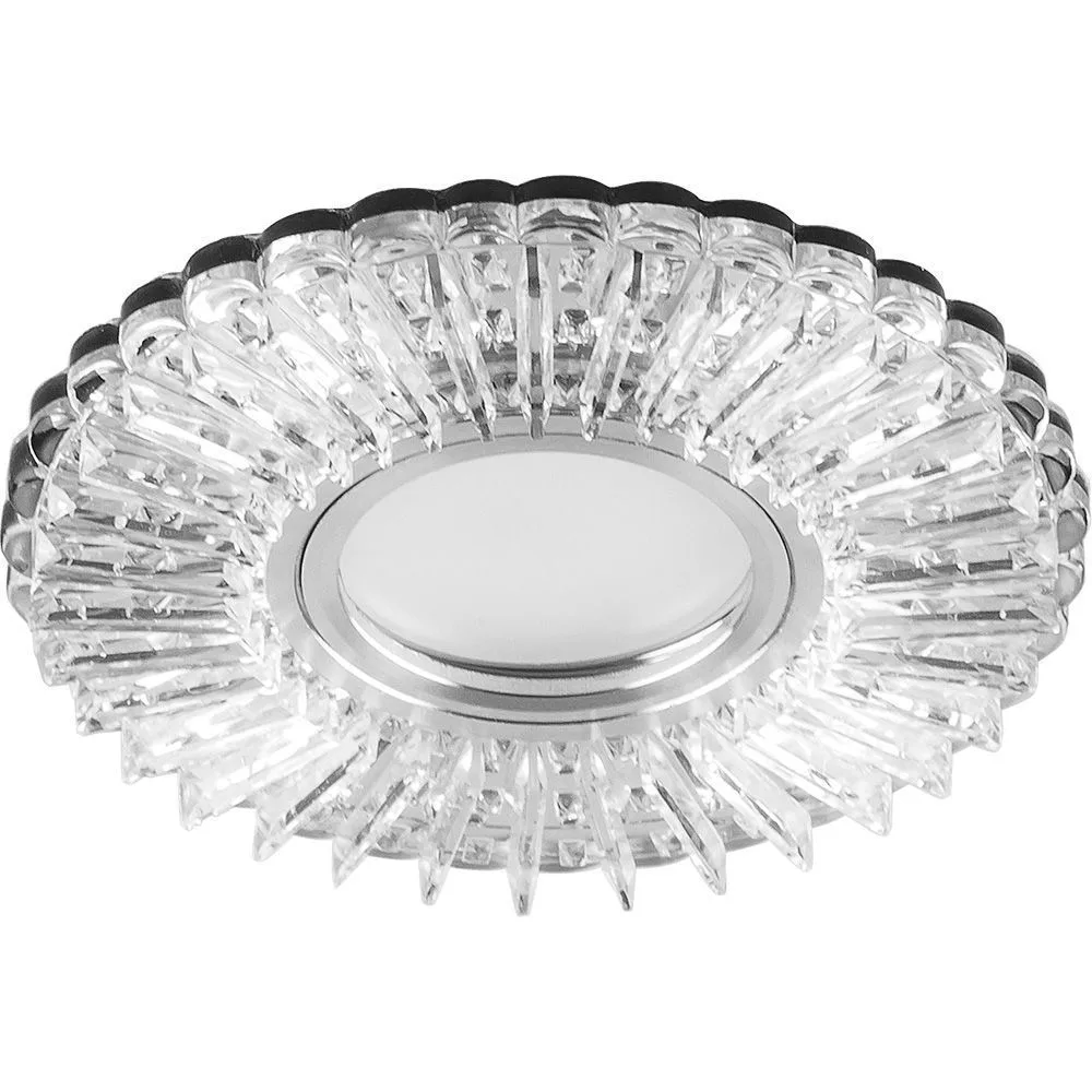 FERON Светильник встраиваемый с белой LED подсветкой CD900 потолочный MR16 G5.3 белый FERON Светильник встраиваемый с белой LED подсветкой CD900 потолочный MR16 G5.3 белый
