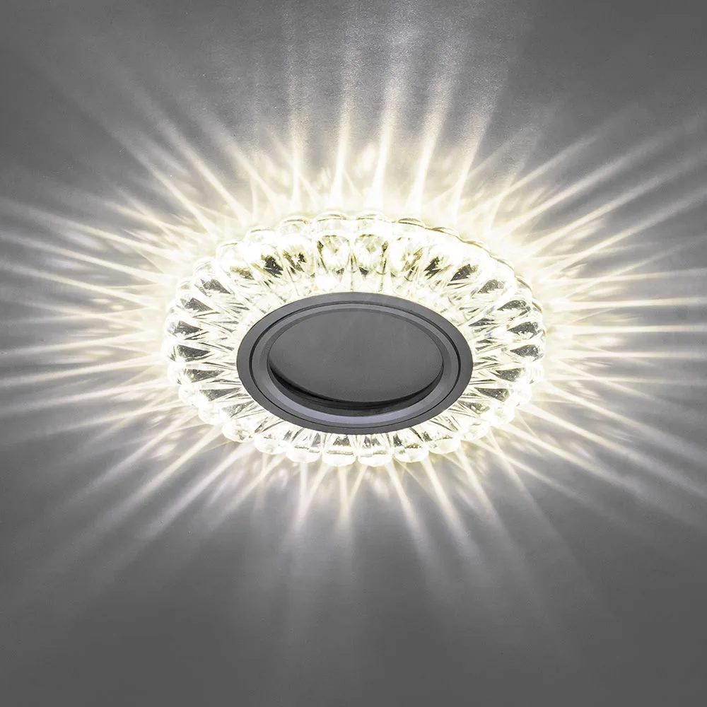 FERON Светильник встраиваемый с белой LED подсветкой CD902 потолочный MR16 G5.3 белый FERON Светильник встраиваемый с белой LED подсветкой CD902 потолочный MR16 G5.3 белый