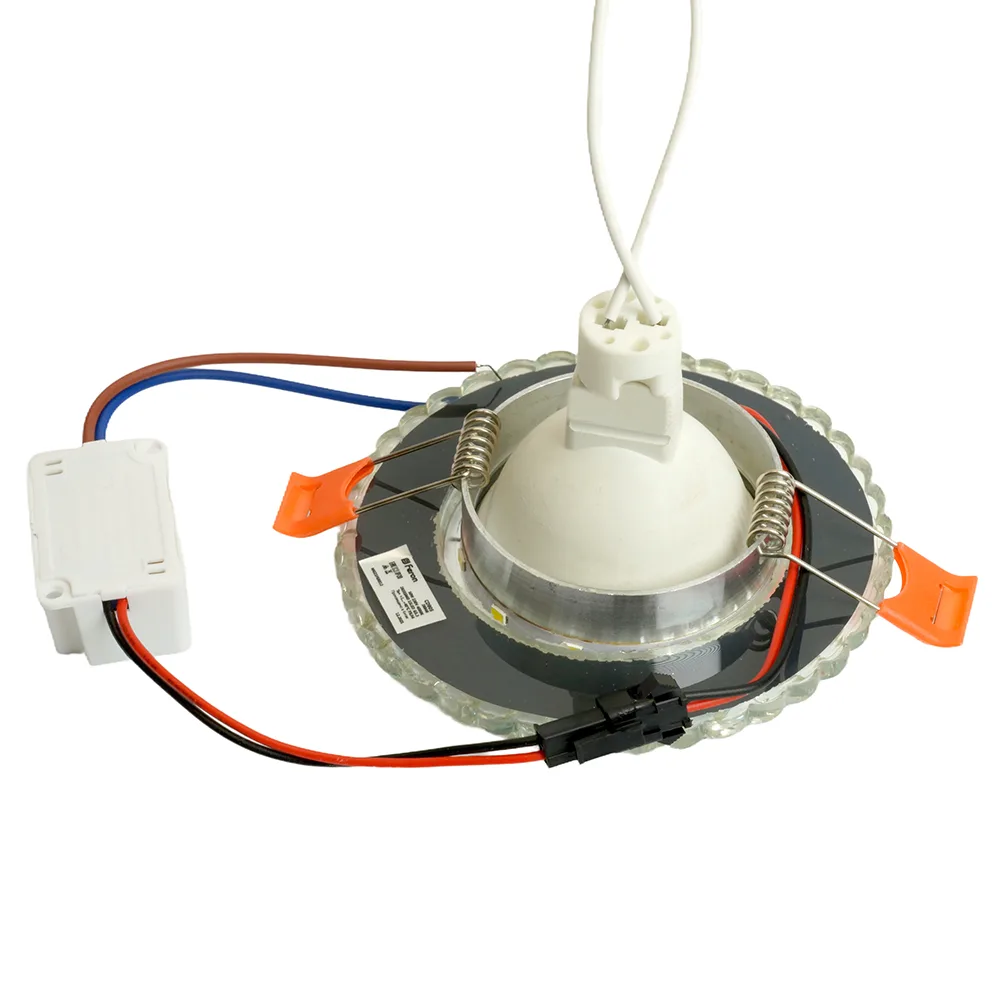 FERON Светильник встраиваемый с белой LED подсветкой CD905 потолочный MR16 G5.3 белый FERON Светильник встраиваемый с белой LED подсветкой CD905 потолочный MR16 G5.3 белый