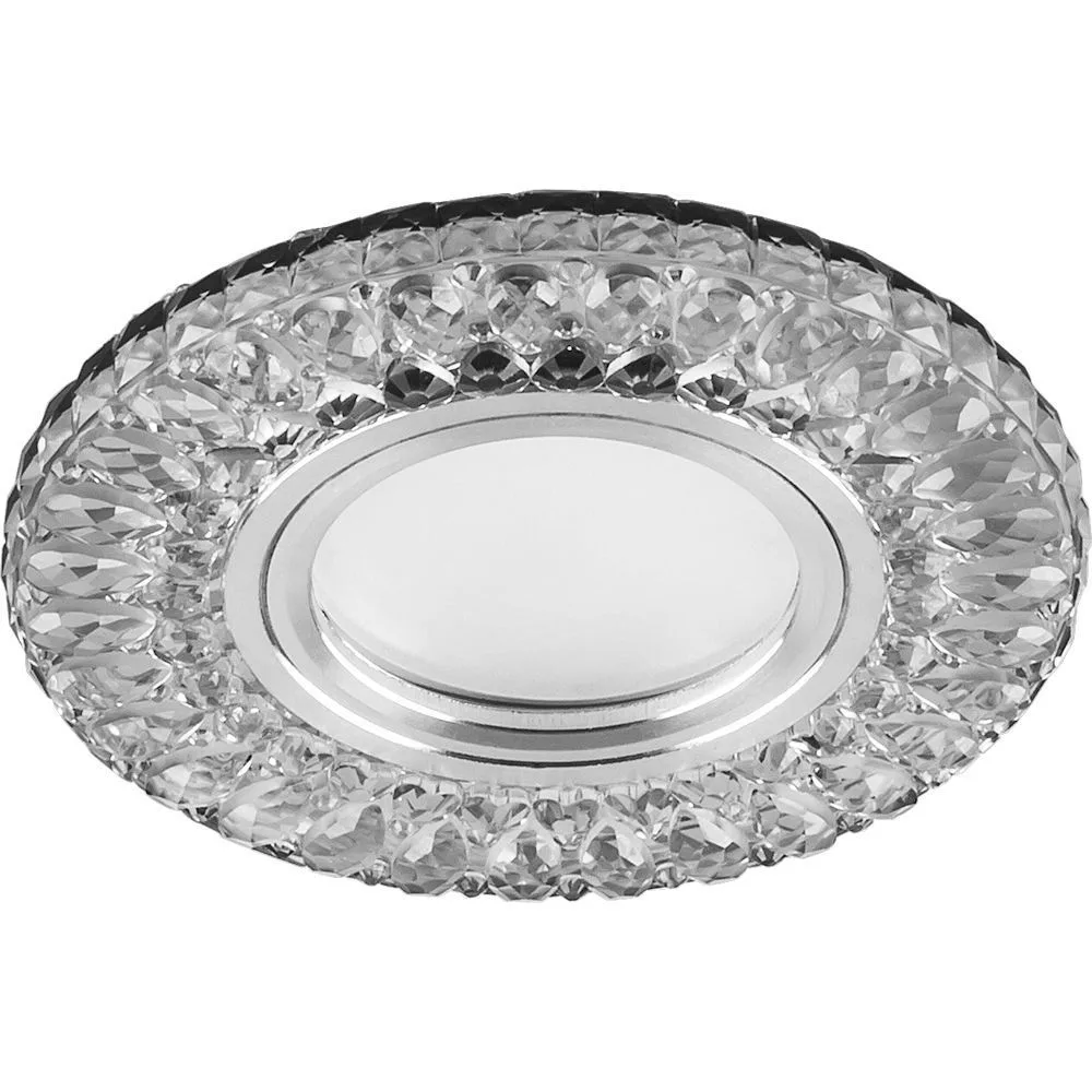 FERON Светильник встраиваемый с белой LED подсветкой CD906 потолочный MR16 G5.3 белый FERON Светильник встраиваемый с белой LED подсветкой CD906 потолочный MR16 G5.3 белый