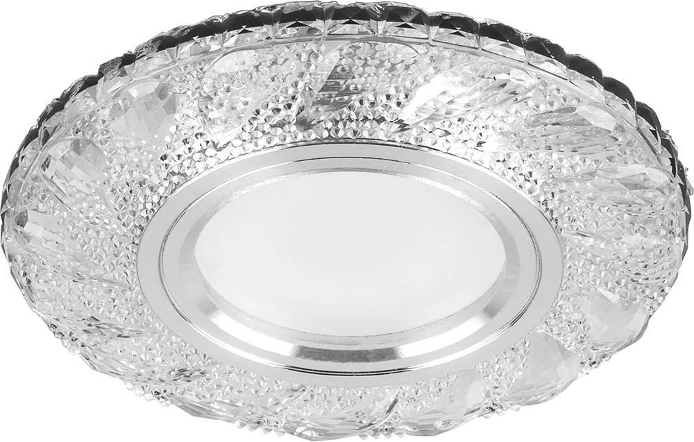 FERON Светильник встраиваемый с белой LED подсветкой CD907 потолочный MR16 G5.3 белый FERON Светильник встраиваемый с белой LED подсветкой CD907 потолочный MR16 G5.3 белый