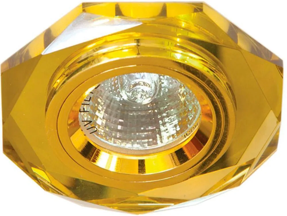 FERON Светильник встраиваемый 8020-2 потолочный MR16 G5.3 желтый 19705 FERON Светильник встраиваемый 8020-2 потолочный MR16 G5.3 желтый 19705