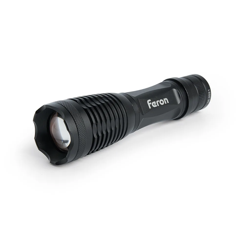 FERON Фонарь ручной TH2401с аккумулятором USB ZOOM 41683 FERON Фонарь ручной TH2401с аккумулятором USB ZOOM 41683
