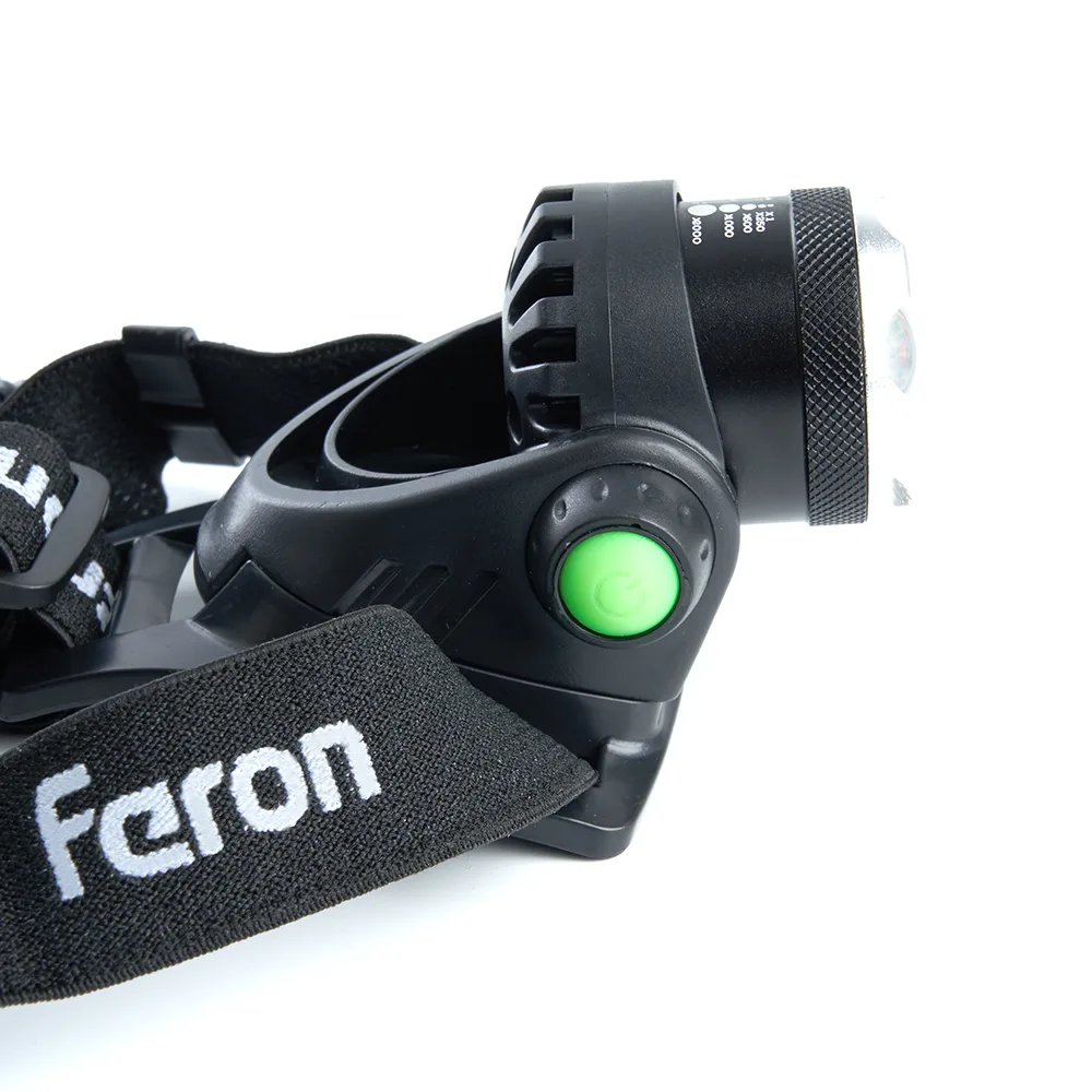 FERON Фонарь налобный TH2305 ZOOM c аккумулятором 5W, 2*18650 IP44 пластик/алюминий 41709 FERON Фонарь налобный TH2305 ZOOM c аккумулятором 5W, 2*18650 IP44 пластик/алюминий 41709