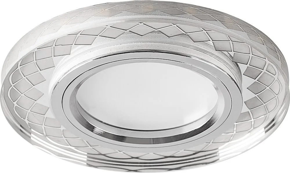 FERON Светильник встраиваемый с LED подсветкой CD959 потолочный MR16 G5.3 прозрачный FERON Светильник встраиваемый с LED подсветкой CD959 потолочный MR16 G5.3 прозрачный