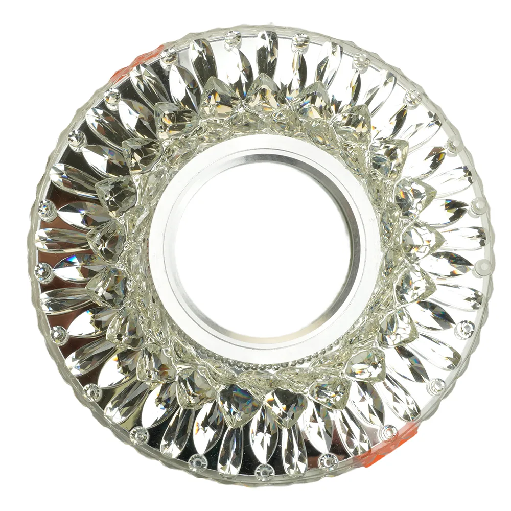 FERON Светильник встраиваемый с LED подсветкой CD942 потолочный MR16 G5.3 прозрачный FERON Светильник встраиваемый с LED подсветкой CD942 потолочный MR16 G5.3 прозрачный