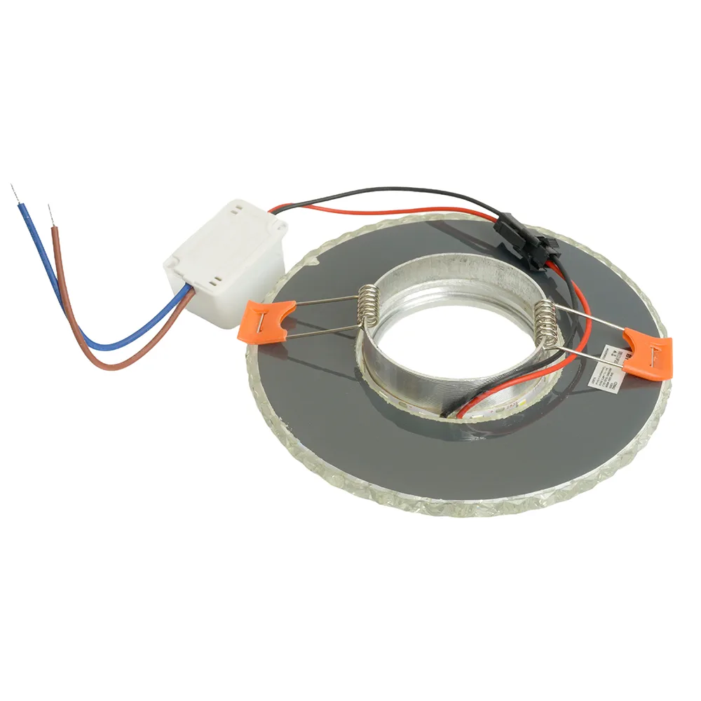 FERON Светильник встраиваемый с LED подсветкой CD942 потолочный MR16 G5.3 прозрачный FERON Светильник встраиваемый с LED подсветкой CD942 потолочный MR16 G5.3 прозрачный