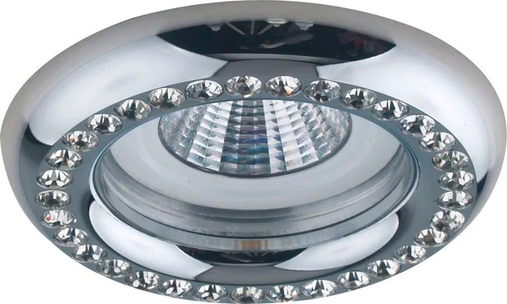 Светильник встраиваемый FERON DL113-C потолочный MR16 G5.3 хром 28410