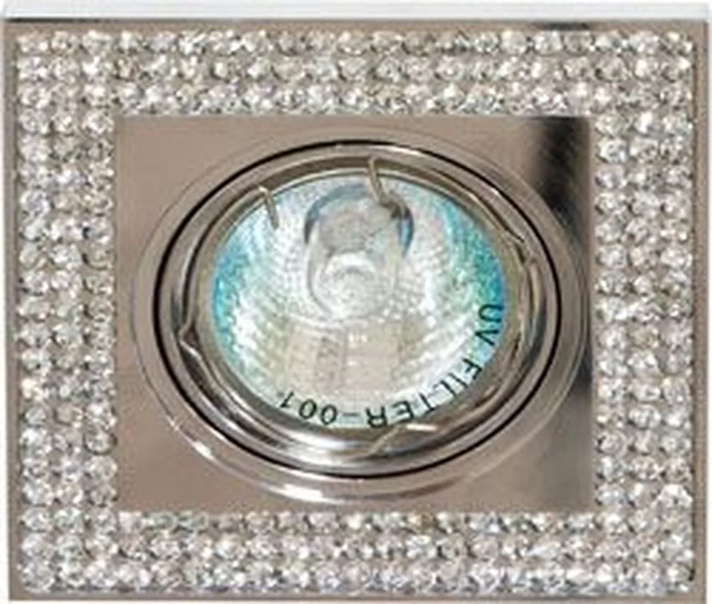 FERON Светильник потолочный MR16 MAX50W 12V G5.3, прозрачный, хром, DL114-C 28412 FERON Светильник потолочный MR16 MAX50W 12V G5.3, прозрачный, хром, DL114-C 28412