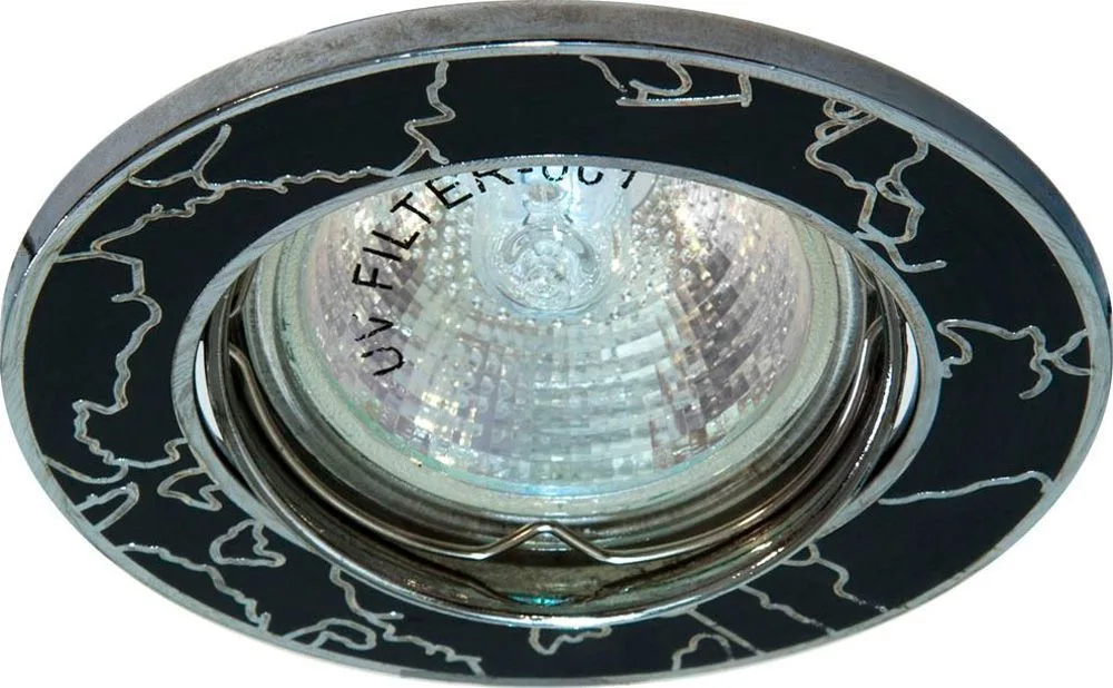 FERON Светильник встраиваемый 2001DL потолочный MR16 G5.3 черный 17159 FERON Светильник встраиваемый 2001DL потолочный MR16 G5.3 черный 17159