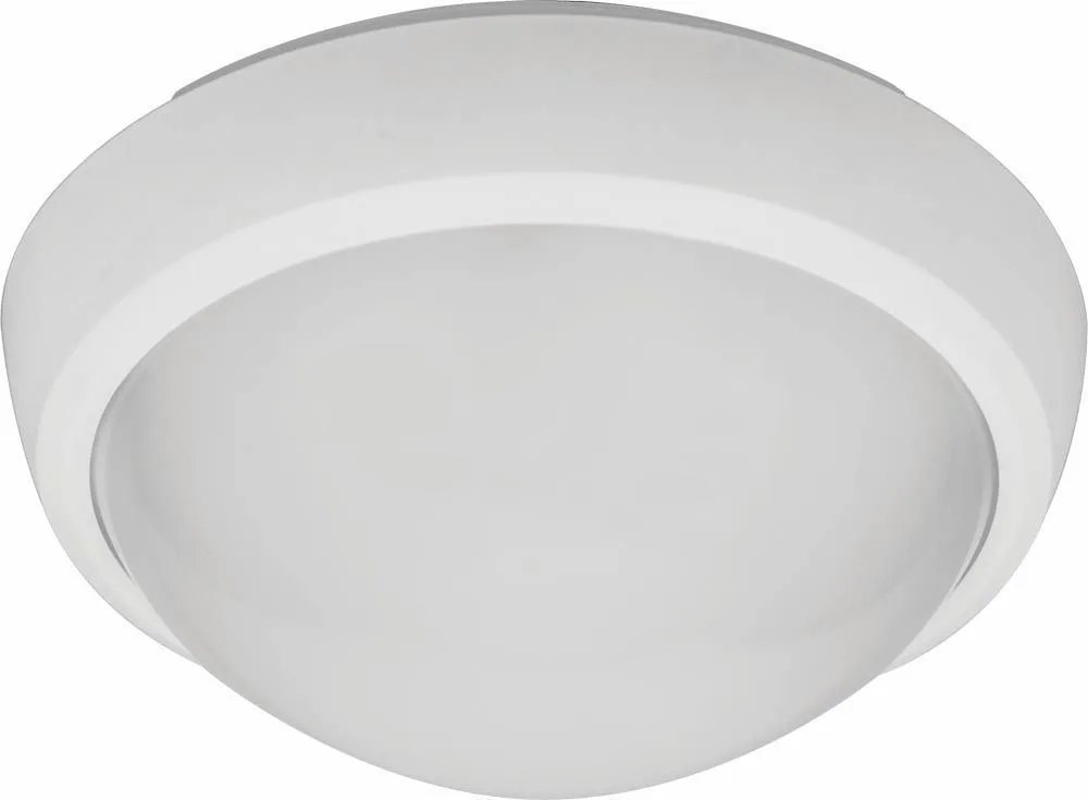Светильник пылевлагозащищённый 24LED, 12W, 4000K, в пласт. корпусе с датчиком, IP54, AL3004 28730