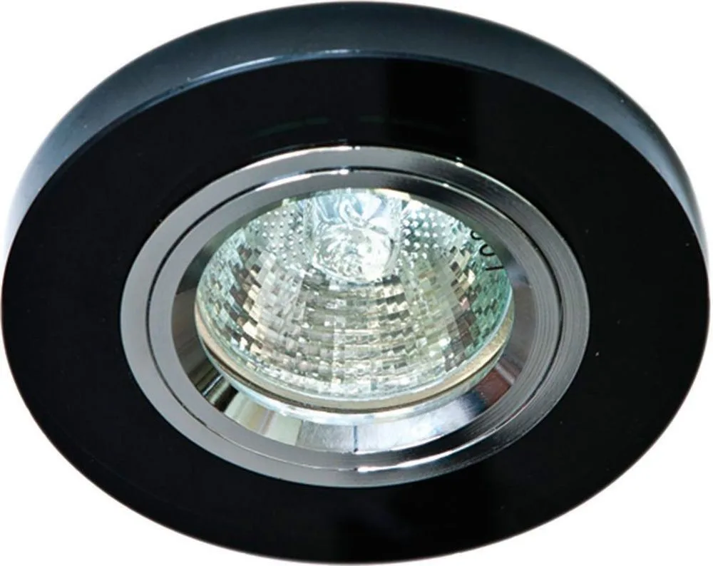 Светильник встраиваемый FERON DL8060-2 потолочный MR16 G5.3 черный 19905