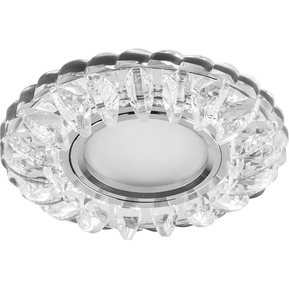 FERON Светильник встраиваемый с белой LED подсветкой CD932 потолочный MR16 G5.3 прозрачный FERON Светильник встраиваемый с белой LED подсветкой CD932 потолочный MR16 G5.3 прозрачный