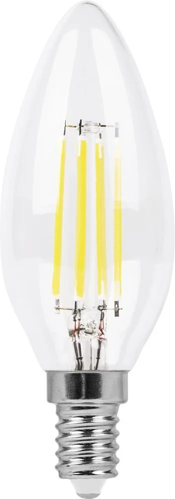 Лампа светодиодная диммируемая FERON LB-68 Свеча E14 5W 4000K 25652
