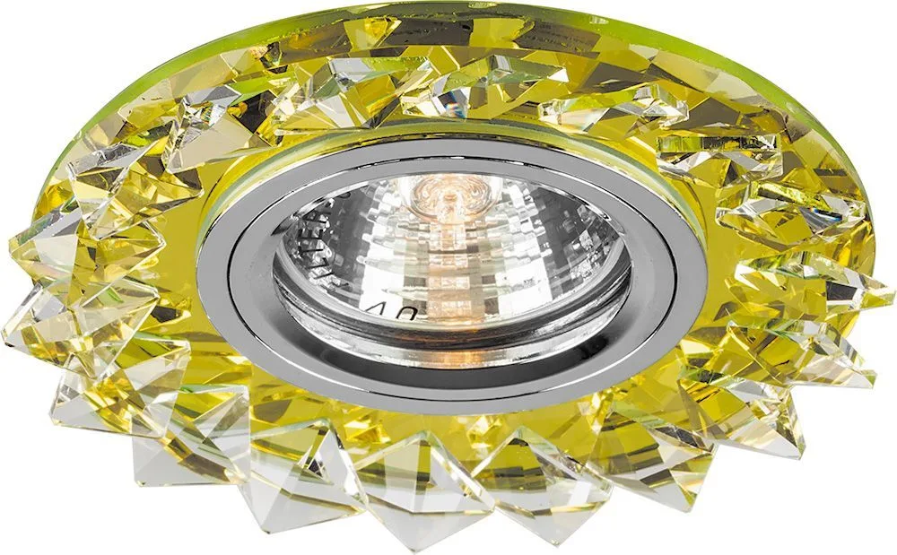 FERON Светильник встраиваемый CD2515 потолочный MR16 G5.3 прозрачно-желтый 18804 FERON Светильник встраиваемый CD2515 потолочный MR16 G5.3 прозрачно-желтый 18804