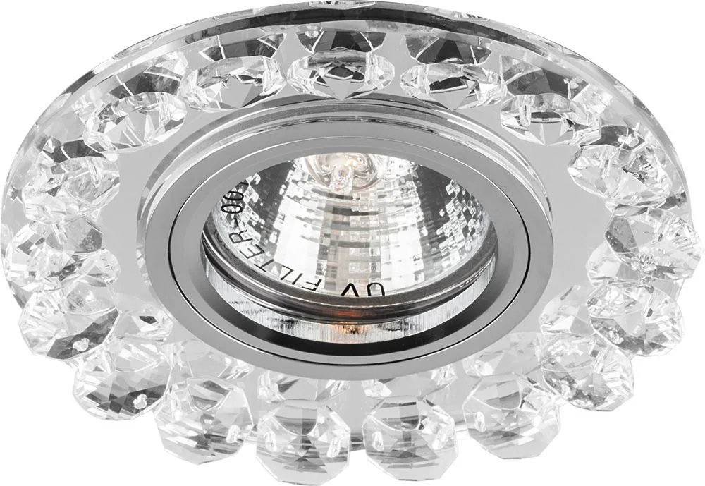 FERON Светильник встраиваемый CD2520 потолочный MR16 G5.3 прозрачный 19178 FERON Светильник встраиваемый CD2520 потолочный MR16 G5.3 прозрачный 19178