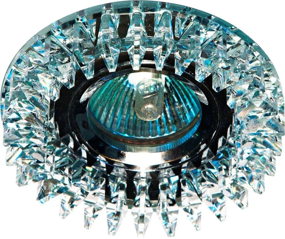 FERON Светильник встраиваемый CD2540 потолочный MR16 G5.3 прозрачный, хром 18925 FERON Светильник встраиваемый CD2540 потолочный MR16 G5.3 прозрачный, хром 18925