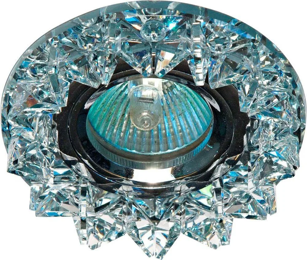 Светильник встраиваемый FERON CD2542 потолочный MR16 G5.3 прозрачный, хром 18929