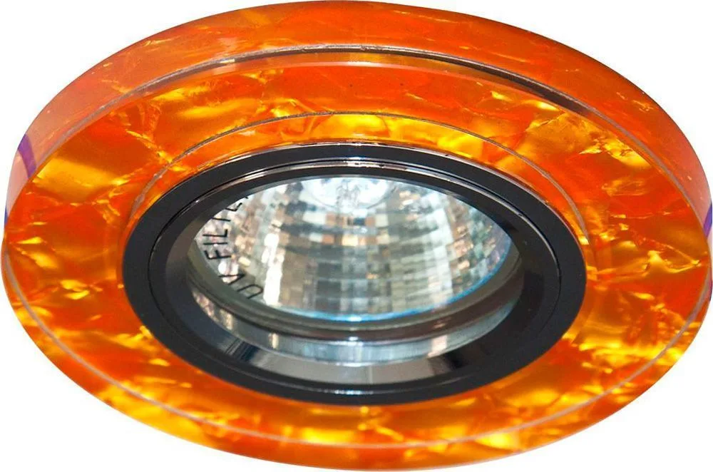 Светильник встраиваемый FERON 8081-2 потолочный MR16 G5.3 коричневый 28287