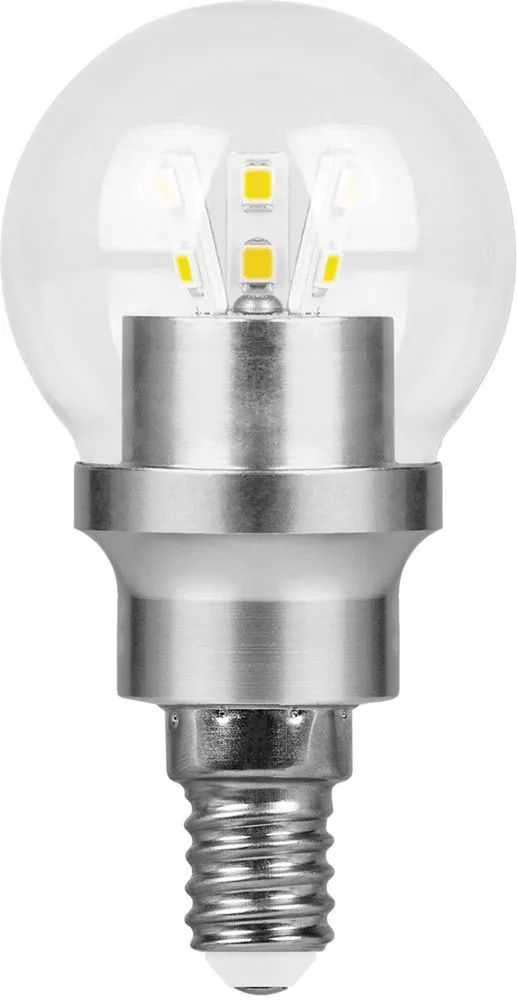FERON Лампа светодиодная LB-40 Шарик E14 4,5W 6400K 25464 FERON Лампа светодиодная LB-40 Шарик E14 4,5W 6400K 25464