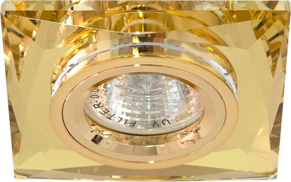 FERON Светильник встраиваемый 8150-2 потолочный MR16 G5.3 желтый 18636 FERON Светильник встраиваемый 8150-2 потолочный MR16 G5.3 желтый 18636