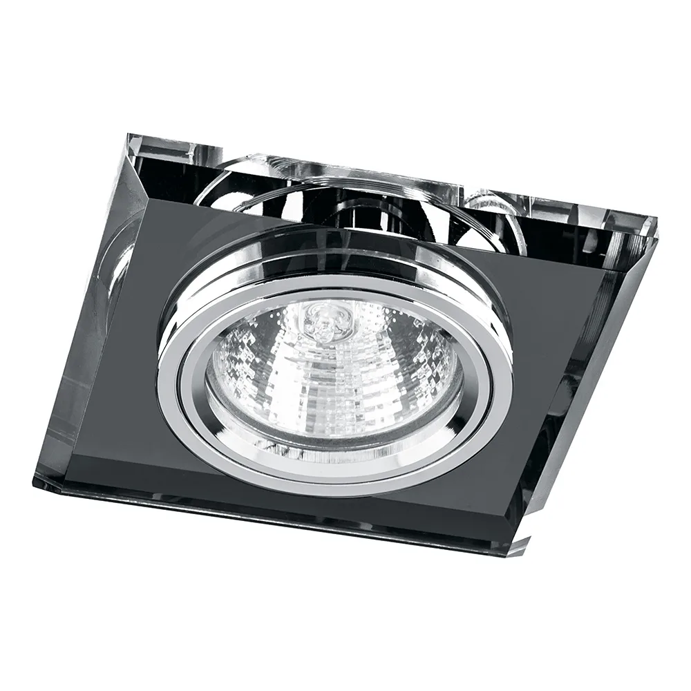 Светильник встраиваемый FERON DL8170-2 потолочный MR16 G5.3 серый 19722