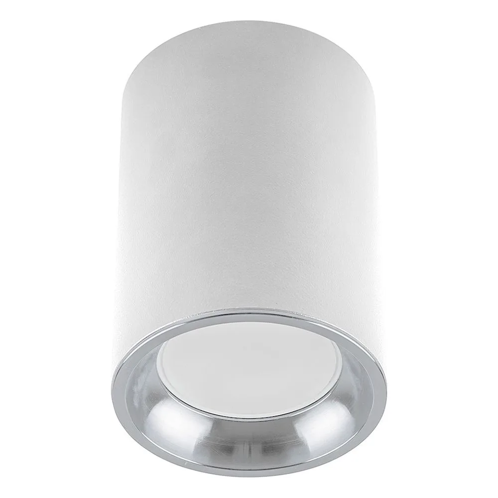 FERON Светильник потолочный ML175 MR16 GU10 35W 230V, белый, хром 32634 FERON Светильник потолочный ML175 MR16 GU10 35W 230V, белый, хром 32634