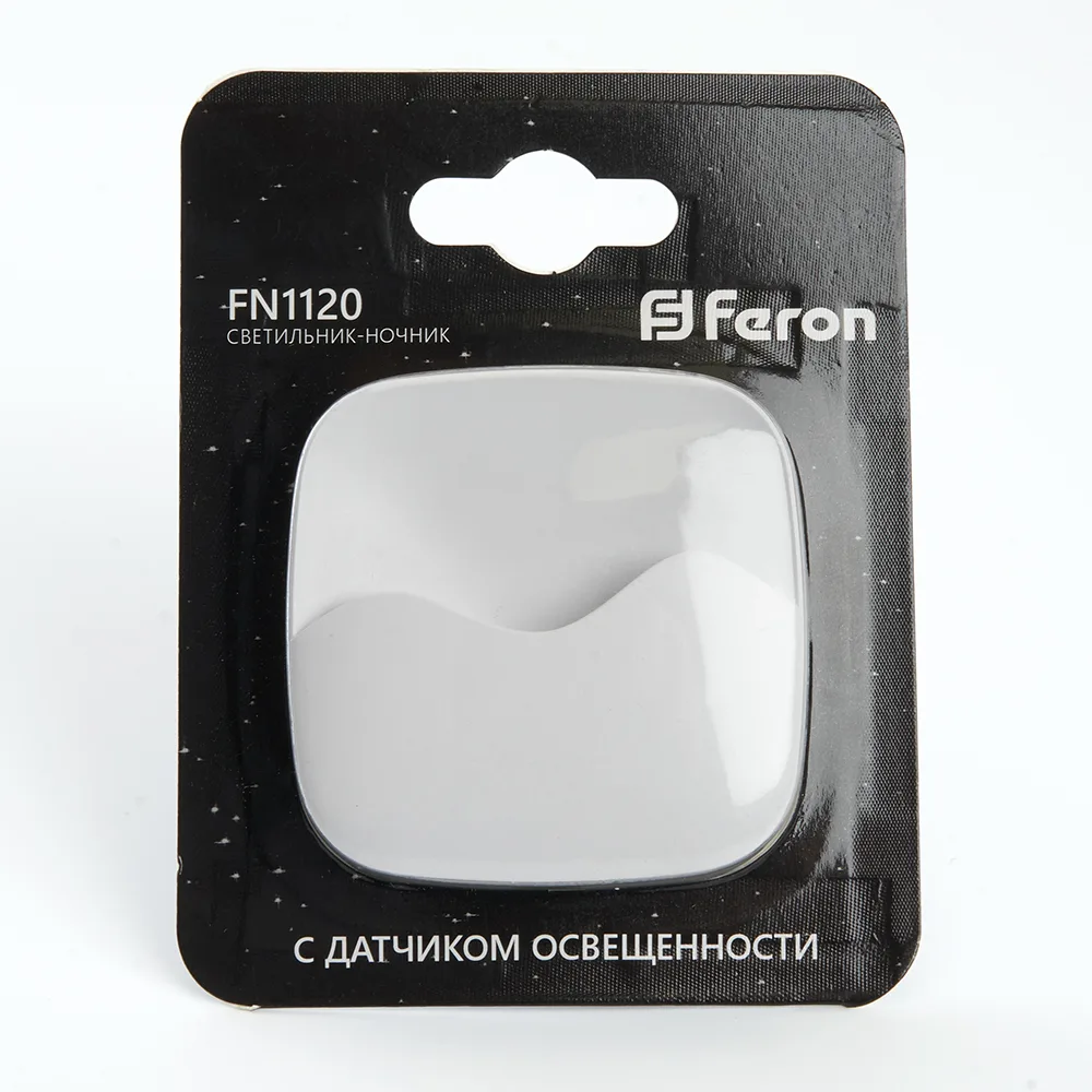 FERON Светильник ночник FN1120 0,5W 230V, белый 41019 FERON Светильник ночник FN1120 0,5W 230V, белый 41019
