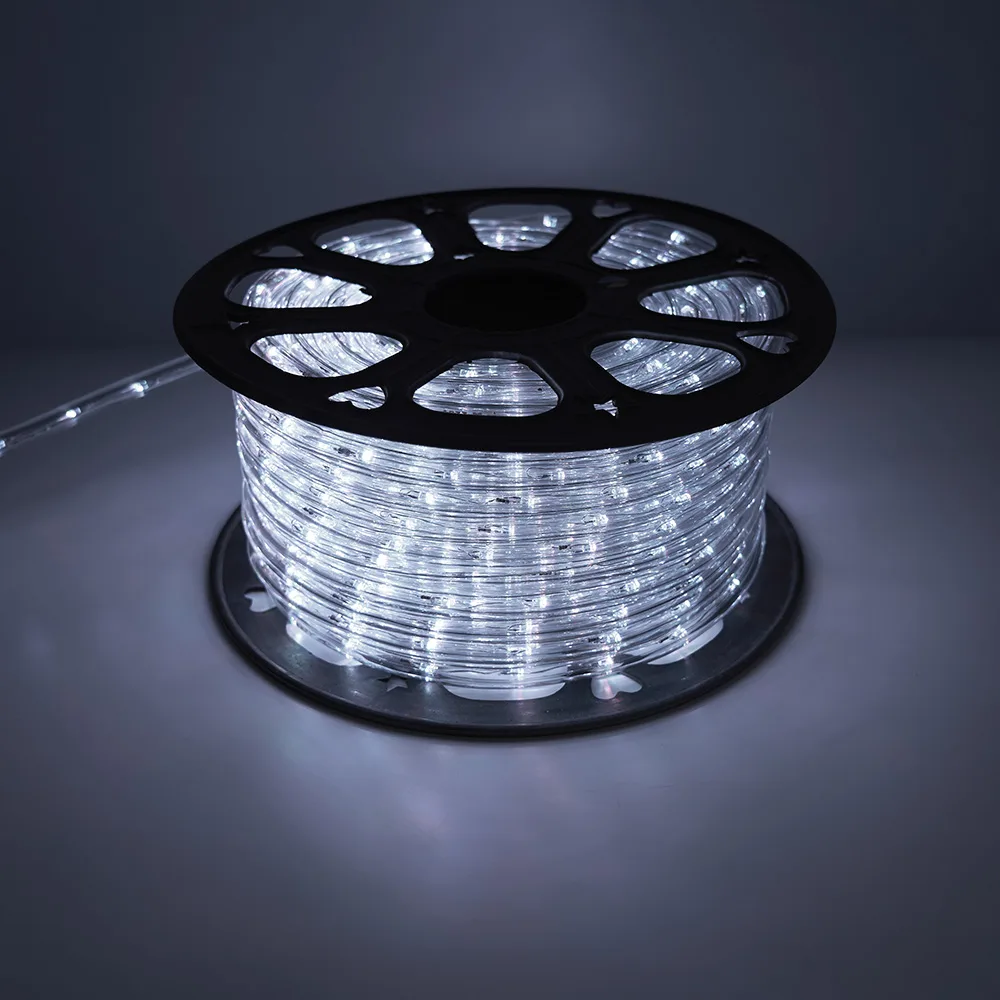 FERON Дюралайт светодиодный LED-R2W 2-х жильный, RGB 1,44Вт/м 24LED/м 50м 230V артикул 41031 FERON Дюралайт светодиодный LED-R2W 2-х жильный, RGB 1,44Вт/м 24LED/м 50м 230V артикул 41031
