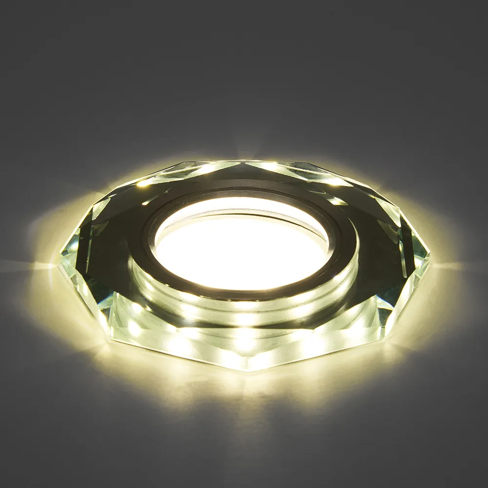 FERON Светильник встраиваемый с белой LED подсветкой CD8120 потолочный MR16 G5.3 белый FERON Светильник встраиваемый с белой LED подсветкой CD8120 потолочный MR16 G5.3 белый