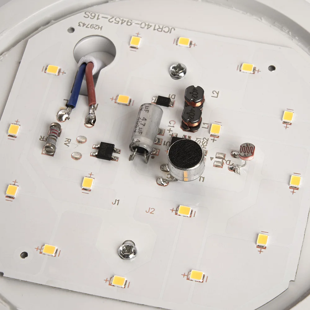 FERON Светильник светодиодный пылевлагозащищённый с оптико- акустическим датчиком AL3008 в пластиковом корпусе 12W 4000K 220V IP65 белый 41146 FERON Светильник светодиодный пылевлагозащищённый с оптико- акустическим датчиком AL3008 в пластиковом корпусе 12W 4000K 220V IP65 белый 41146