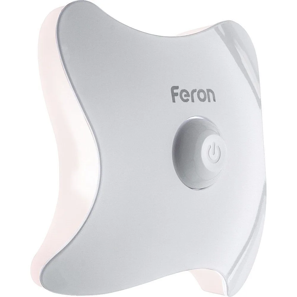 FERON Светильник ночник на магните 8LED , 3*ААА battery 93*93*38мм, FN2020 41192 FERON Светильник ночник на магните 8LED , 3*ААА battery 93*93*38мм, FN2020 41192