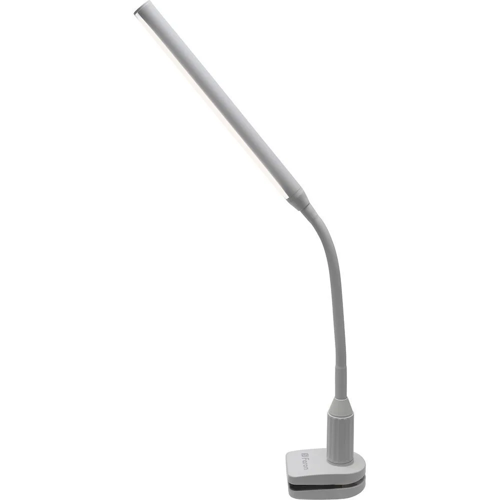 FERON Настольный светодиодный светильник DE1727 6W, 4000K, 100-240V, белый 41287 FERON Настольный светодиодный светильник DE1727 6W, 4000K, 100-240V, белый 41287