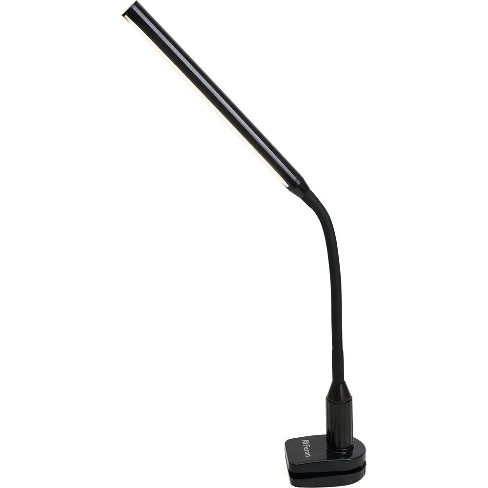 FERON Настольный светодиодный светильник DE1727 6W, 4000K, 100-240V, черный 41288 FERON Настольный светодиодный светильник DE1727 6W, 4000K, 100-240V, черный 41288