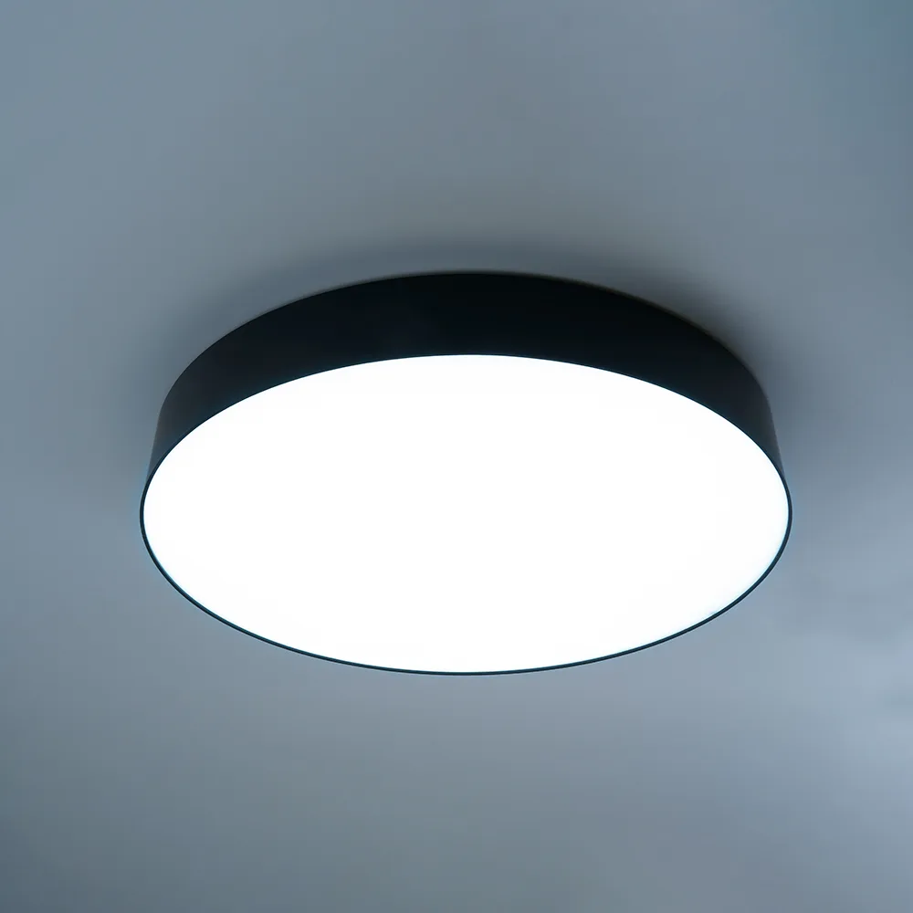 FERON Светодиодный управляемый светильник AL6200 “Simple matte” тарелка 60W 3000К-6500K черный 48066 FERON Светодиодный управляемый светильник AL6200 “Simple matte” тарелка 60W 3000К-6500K черный 48066