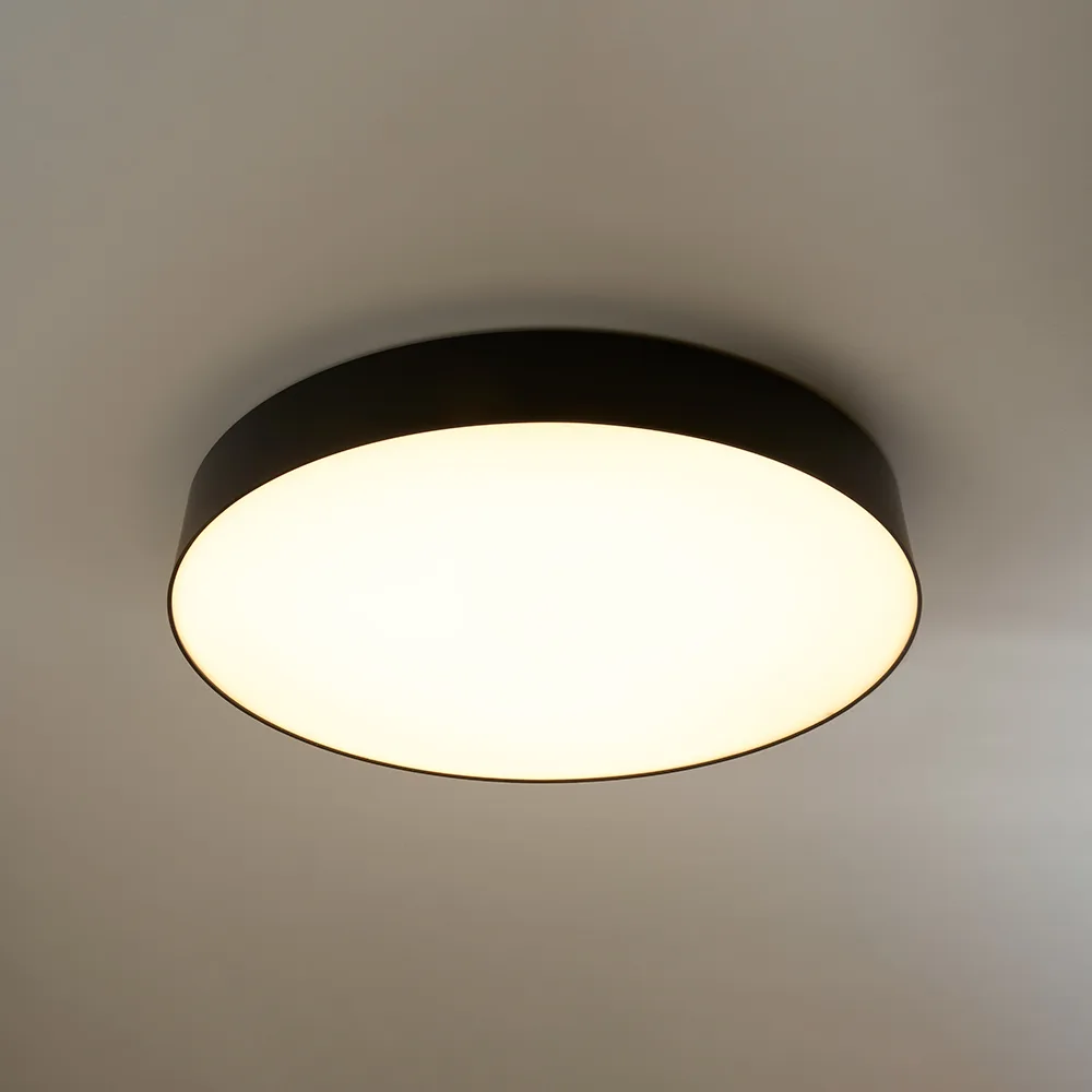 FERON Светодиодный управляемый светильник AL6200 “Simple matte” тарелка 60W 3000К-6500K черный 48066 FERON Светодиодный управляемый светильник AL6200 “Simple matte” тарелка 60W 3000К-6500K черный 48066